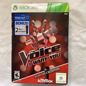 XBOX “The Voice”.  With 2 MICROPHONES